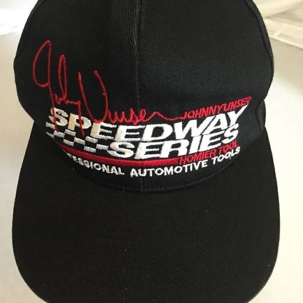 Johnny Unser Ball Cap Speedway Series Homier Tools - Picture 2 of 8